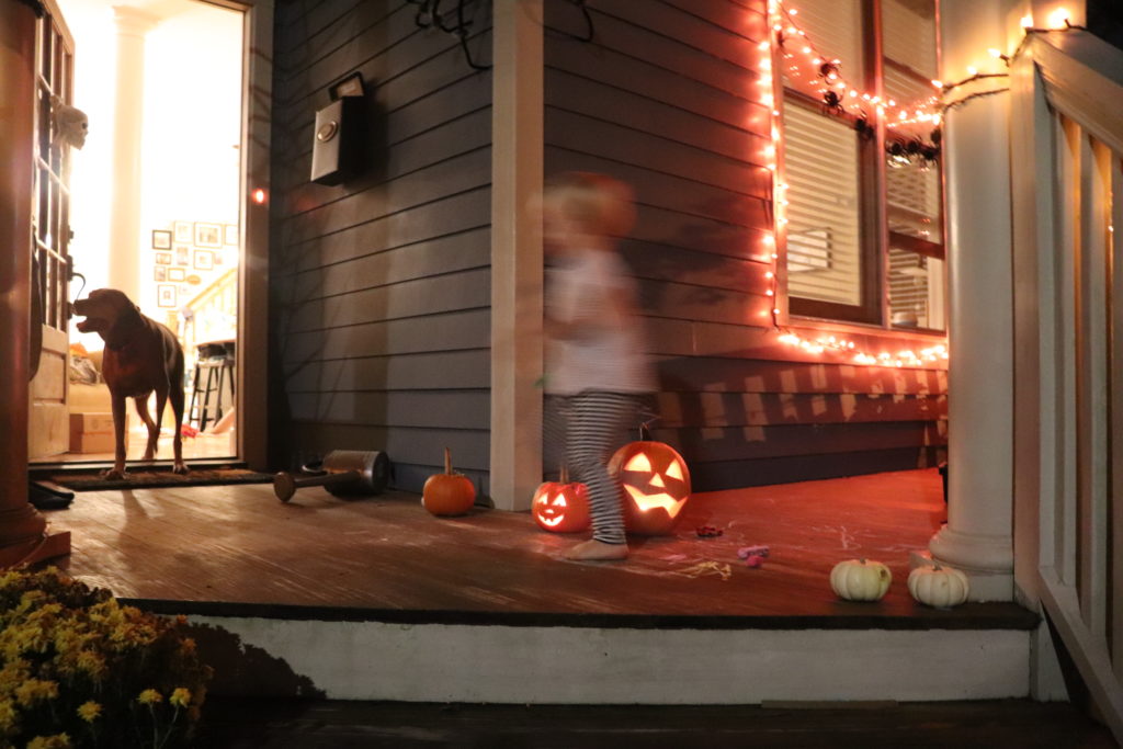 november goals blurry pumpkins