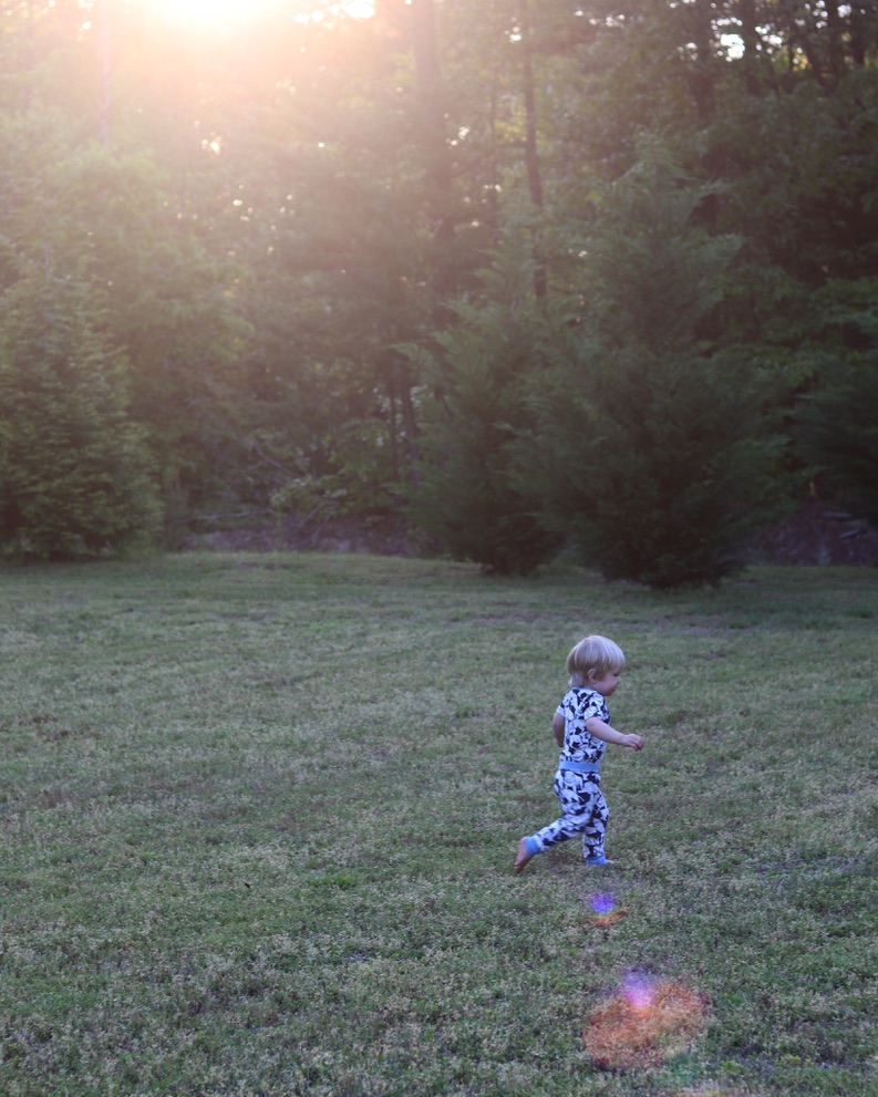 On Writing: Musings from the Meadow | blog post | image of boy in meadow | photo by Eliza B.